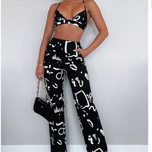 White fox boutique scribble set